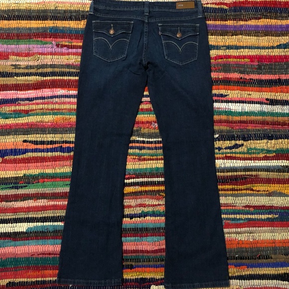 Levi’s Demi Curve Dark Denim Jeans - Picture 2 of 5